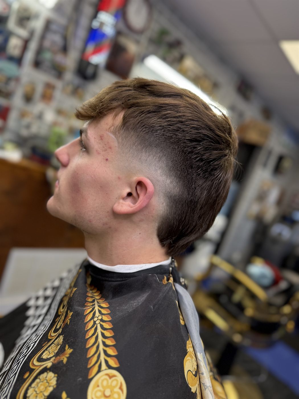 Textured taper