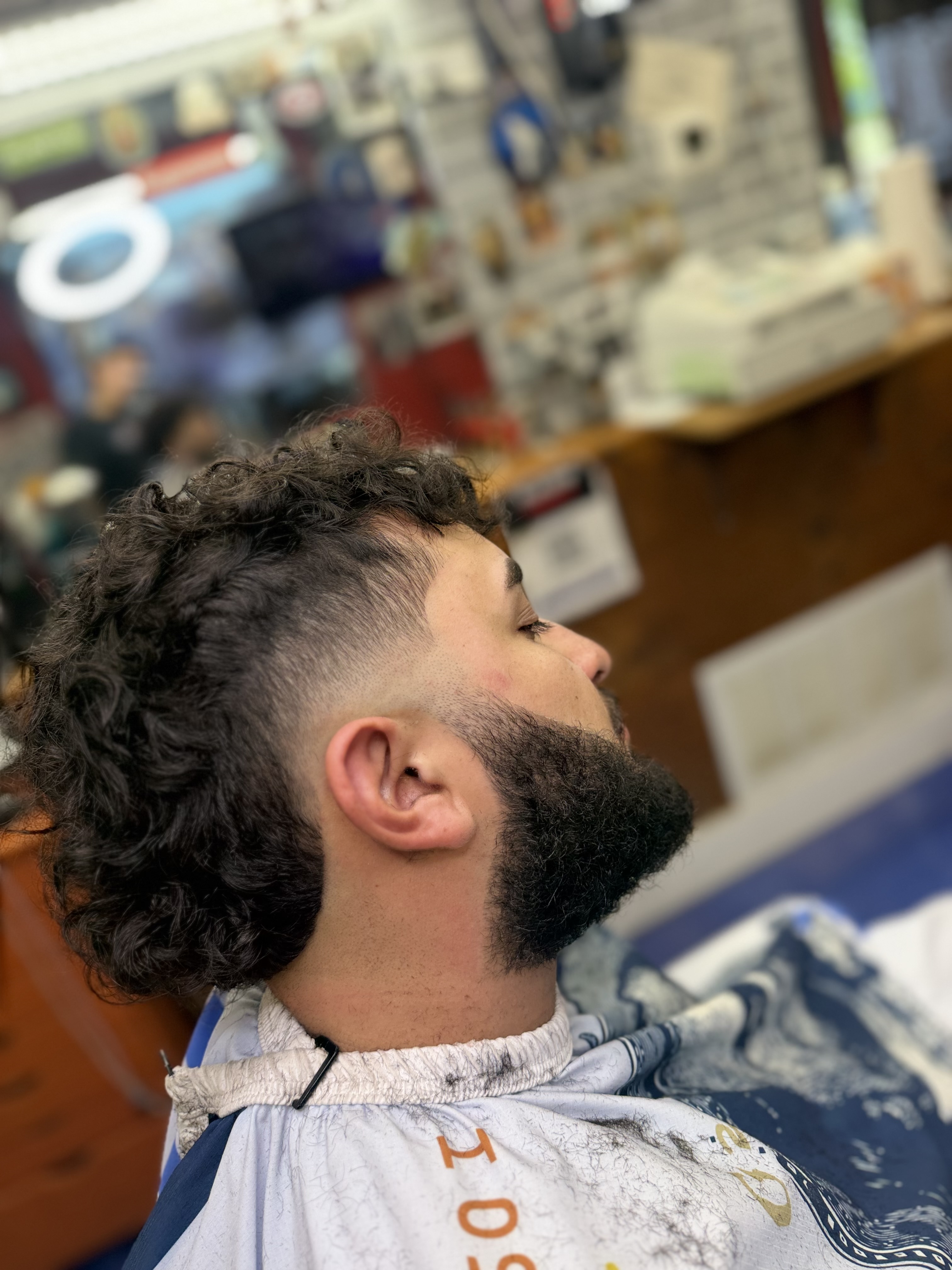 Beard taper detail